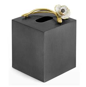 Porte-serviettes et mouchoirs en métal nordique de luxe avec décoration de table en finition galvanisée pour usage domestique - Product Image 1