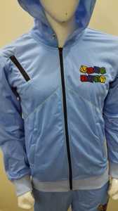 ชุดวอร์ม OEM ผ้าโพลีเอสเตอร์ฟลีซ แบรนด์ออกแบบเอง เสื้อซิป กางเกงจ็อกเกอร์ ชุดเซ็ตประสิทธิภาพสูง ทรงสลิมฟิต ไม่มีลาย - Product Image 2