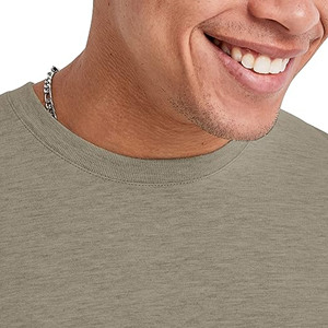 Logo personnalisé T-shirt tricoté en coton épais pour hommes vêtements de sport d'entraînement réguliers pour la course et la salle de fitness - Product Image 5