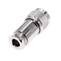 Connecteur RF BEVOTOP D-FB UHF mâle PL259 / UHF femelle SO239 50-5 à sertir pour câble 5D-FB / LMR300