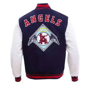 Lettre personnalisée broderie patchs avant de haute qualité respirant polyester manches Baseball Bomber Letterman veste bleu blanc hommes - Product Image 5