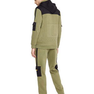 Venta al por mayor de calidad superior ligero de lana chándales Jogging Wear ropa chándales de lana - Product Image 2