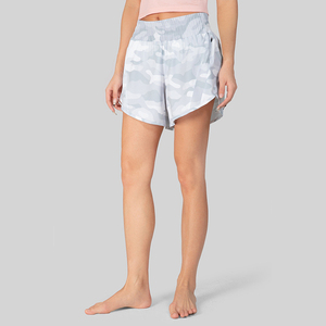 OEM personalizado fitness gimnasio pantalones cortos Mujeres Deportes Yoga Corto Logotipo Personalizado Entrenamiento Mujeres Atlético Correr Verano correr tronco pantalones cortos - Product Image 6