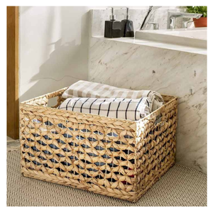 Paniers de rangement rustiques en rotin tissé à la main Décoration intérieure multi-usage et robuste Fabriqué au Vietnam-OEM ODM Service - Product Image 5