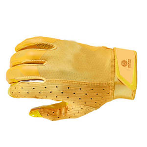 Gants de football américain en cuir de haute qualité, légers, avec sangle de poignet réglable, unisexe, vente en gros - Product Image 6