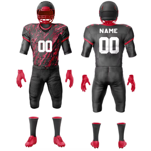 Équipement d'entraînement de rugby de football américain unisexe de qualité supérieure maillots cousus personnalisés grande taille style d'ensemble en gros pour le nom de l'équipe - Product Image 3