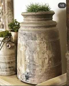 Maceta (Jardinera) de Madera Vintage de Himachal, Decoración de Arte de Lujo para el Hogar, Restaurante y Hotel con Acabado Personalizado para Navidad - Product Image 2