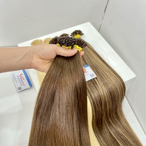 ผมต่อปลายแบนปลายเคราตินติดง่ายในสีไม่หลุดไม่พันกันผลิตภัณฑ์ใหม่ - Product Image 3