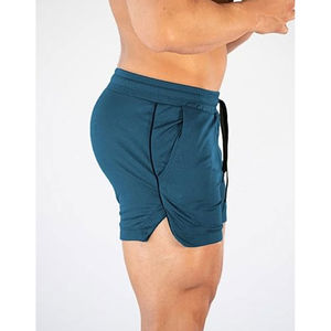Vente en gros de shorts de gymnastique pour hommes running 3 pouces shorts de sport athlétiques légers et respirants shorts d'entraînement avec poches - Product Image 4