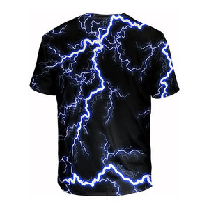 Vente en gros de t-shirts vierges pour hommes imprimés sur mesure à manches courtes décontractés surdimensionnés en coton vêtements de sport à la mode - Product Image 2