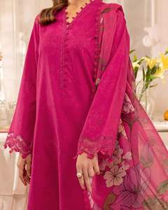 ชุดเดรสแบบชาวอัฟกานิสถานของผู้หญิงชุด558ผ้าไหมสไตล์ซาลวาร์คาเมซสง่างามออกแบบได้ตามต้องการ - Product Image 5