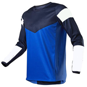 Conception de logo personnalisé séchage rapide qualité supérieure prix abordable confortable maillot de moto de course motocross - Product Image 1