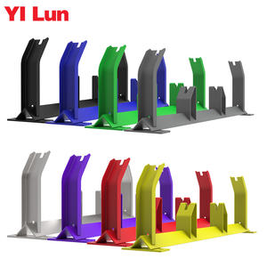 Support de rouleau de convoyeur à bande TD75 <span class=keywords><strong>DTII</strong></span> support de rouleau de renvoi de convoyeur porteur en acier - Product Image 3