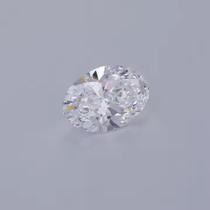 หิน CVD เพชรหรูหราได้รับการรับรองรับรองรับรอง VVS2ความคมชัด F สีตัดวงรีที่มีความแม่นยำสูงติดตั้งเครื่องประดับ - Product Image 5