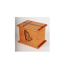 Christmas Decoration Handmade Cremation Jar Urn <b>for</b> Human <b>Ashes</b> Funeral Jar Antique Wooden Pet <b>Caskets</b> & Urns - Product Image 6