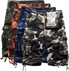 Pantalones cortos cargo de secado rápido de alta calidad para hombre con personalización OEM 100% algodón nuevo diseño con bolsillo frontal patrón sólido venta en línea - Product Image 5