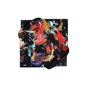 Pierre Cardin 90x90 Floral Silk Twill <b>Square</b> <b>Scarf</b> - Product Image 1