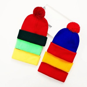 Gorro de Invierno Estilo Hip Hop, Gorro de Punto Elástico de Color Sólido para Uso Diario Informal, Gorro de Punto Cálido para Hombre y Mujer en Colores Pastel - Product Image 6