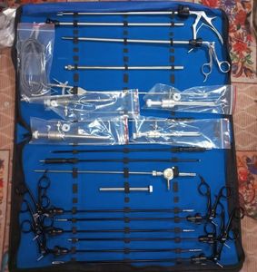 Juego de instrumentos laproscópicos de alta calidad, acero inoxidable, certificado por Ce, juegos hechos a mano, juego de instrumentos quirúrgicos generales - Product Image 4