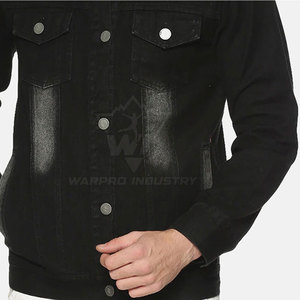 Men Casual Jeans Winter <b>Jacket</b> Vintage Washed Cotton Outerwear Warm Stylish <b>Jacket</b> for Street and <b>Travel</b> - Product Image 6