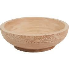 Bols à salade en bois durables faits à la main de haute qualité personnalisables Outils de service alimentaire jetables pour le camping Options de taille personnalisée - Product Image 2