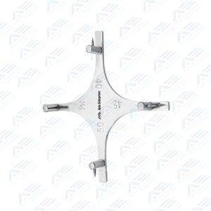 Boone Gauge อุปกรณ์ทันตกรรมเครื่องมือทันตกรรมเครื่องมือทันตกรรมการใส่ตำแหน่งแบบกำหนดเองวงเล็บวางตำแหน่งดาว - Product Image 3