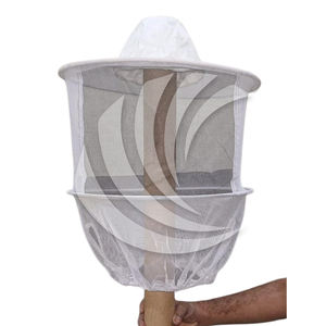 Chapeau de voile d'apiculture pour adultes unisexe en gros avec protection durable des abeilles en maille de coton - Product Image 2