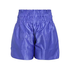 Shorts de kickboxing légers très demandés, 100 % polyester respirant, taille élastique, tissu à séchage rapide pour entraînement intense - Product Image 4