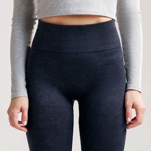 กางเกงเลกกิ้งเอวสูงของผู้หญิงผ้าคอตตอนสแปนเด็กซ์ผ้าไนลอนสำหรับใส่เล่นฟิตเนสโยคะออกกำลังกาย - Product Image 2