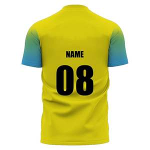Polo de cricket Blanco clásico sublimación personalizada para Hombre Camisetas de fútbol americano para hombre - Product Image 5