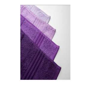 Lilac 4-Piece 50x90 Hobby Rainbow <b>Bath</b> <b>Towel</b> <b>Set</b> for Home or Vacation Use - Product Image 4