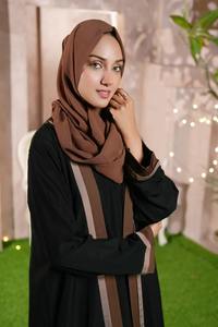 Vêtements islamiques personnalisés Robe musulmane pour femmes Abaya en quantité en vrac 2025 Nouveaux vêtements islamiques Abaya à manches longues pour femmes musulmanes - Product Image 3