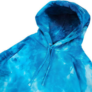 Wholesale Custom Winter Hoodie for Women Plus Size Fleece <b>Tie</b>-Dye Front Logo Streetwear Breathable Anti-Pilling - Product Image 6