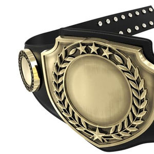 Ceinture de championnat de boxe et de lutte personnalisée, ceinture de championnat de boxe de qualité supérieure, best-seller, logo personnalisé par Elegant Sports - Product Image 3