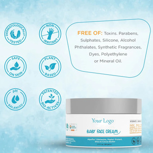 OEM/ODM 100% Crème Naturelle Biologique pour Bébé Soins de la Peau Blanchiment Doux Emballage de Marque Privée Usage Quotidien Nourrissant Vente en Gros - Product Image 4