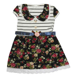 ชุดเดรสเด็กผู้หญิง - สีฟ้า - Product Image 1