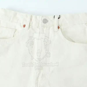 Nouveaux shorts élégants pour femmes en tissu de coton, décontractés, confortables, coupe droite, avec poches - Product Image 3