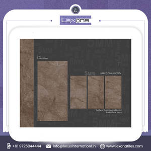 กระเบื้องปูพื้นผิวเรียบทำจากพอร์ซเลนสีเทา600x1200ปูนฉาบผนัง - Product Image 6