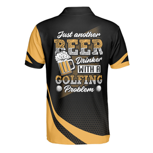 Chemises polo de golf décontractées à manches courtes Chemises polo de sport en polyester 100% pour hommes Chemises polo de golf à logo personnalisé - Product Image 5