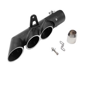 Silenciador de <span class=keywords><strong>escape</strong></span> Universal para motocicleta de 51mm, dos tubos de salida, silenciador de <span class=keywords><strong>Escape</strong></span> de carreras para Moto YZF R1 R3 R6 Z1000 S1000RR Z800 <span class=keywords><strong>Z900</strong></span> - Product Image 6