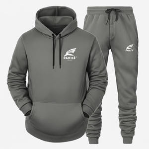 Chándales de Forro Polar para Hombre, Manga Larga, con Cremallera, Estampados, Casuales, para Invierno, Última Moda, Ropa Deportiva Informal - Product Image 2