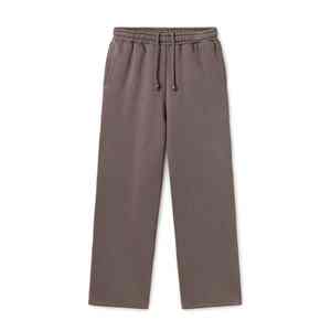 กางเกงวอร์มขาตรงของผู้ชายกางเกงผ้าฝ้ายฟอกสีวินเทจสีพื้นกางเกงสีกากีสำหรับ2025ฤดูใบไม้ผลิ2025 - Product Image 1