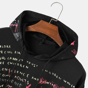 Sudaderas con capucha para hombre con logotipo de sublimación personalizado de alta calidad Sudaderas con capucha bien diseñadas de peso pesado de invierno disponibles a precios al por mayor - Product Image 3