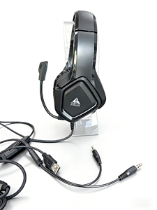 Casque de jeu filaire RGB de haute qualité Siberia S-G19 avec microphone, un accessoire indispensable pour le jeu - Product Image 3