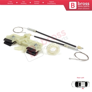 ชุดซ่อมมอเตอร์กระจกไฟฟ้าหลังซ้าย รุ่น BWR5332 สำหรับรถยนต์ฟอร์ด เฟียสต้า MK6 CB1 CCN JA8 JR8 ปี 2008-2017 แบบ 4/5 ประตู รหัสอะไหล่ 1568451 - Product Image 5
