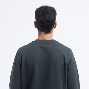 Sweatshirts réguliers 100% coton de haute qualité pour hommes pull à col rond-Sweat-shirt d'hiver personnalisé avec service OEM en gros - Product Image 6