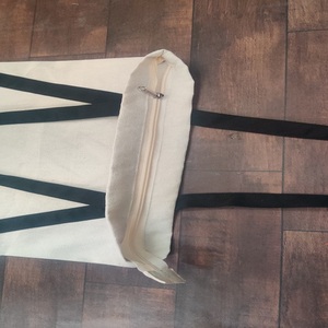 Bolsa de Mano de Lona de Algodón con Opciones de Asas de Cuero o Cuerda, Logotipo Personalizado, Bolsa Reutilizable para Marketing, Embalaje Sostenible, India - Product Image 1