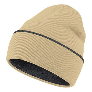 Gorros con puños acrílicos superventas con logotipo personalizado Fabricante de gorros de hombre Gorro de punto Jacquard Sombreros de invierno - Product Image 6