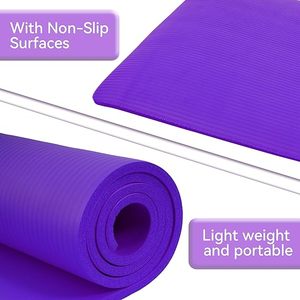 Nueva esterilla de Yoga para ejercicio antidesgarro de alta densidad hecha a medida con correa de transporte, esterilla de Yoga para ejercicio físico, esterillas plegables de espuma gruesa - Product Image 5