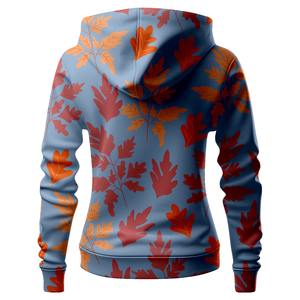 2025 dernière conception femmes sweats à capuche Sublimation pull imprimé sweat goutte épaule grande taille poche hiver automne court - Product Image 3